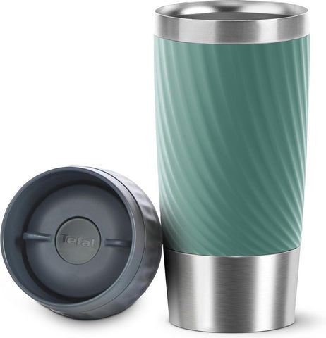 Termos Tefal, Travel Mug Easy Twist, fara BPA, 100% etans, Verde