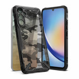 Husa Samsung Galaxy A34 5G Ringke Fusion X Design, camo black