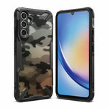 Husa Samsung Galaxy A34 5G Ringke Fusion X Design, camo black