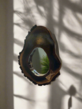 Oglinda de perete cu rama din stejar masiv – Decor elegant pentru evenimente [Inchiriere]