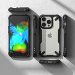 Husa iPhone 14 Pro Max Ringke Fusion X, Black