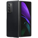 Husa Galaxy Fold 2, Originala Samsung, Leather Cover, Black