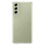 Husa Galaxy S21 FE, Originala Samsung, Silicon, Transparent