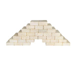 Module decorative (36 buc) din lemn masiv de brad –  Accente minimaliste pentru decor si fotografie, Natur