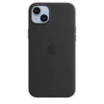 Husa iPhone 14+ (Plus), Originala Apple, Silicone Case with MagSafe, Midnight