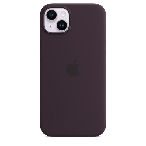 Husa iPhone 14+ (Plus), Originala Apple, Silicone Case with MagSafe, Elderberry