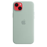 Husa iPhone 14+ (Plus), Originala Apple, Silicone Case with MagSafe, Succulent