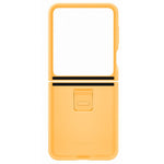 Husa Galaxy Flip5, Originala Samsung, Silicone Case with Ring, Apricot