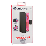 Husa Oppo A74 5G, Celly Wally, Black