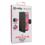 Husa Oppo A74 5G, Celly Wally, Black