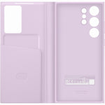 Husa Galaxy S23 Ultra, Originala Samsung, Smart View Wallet Case, Lilac