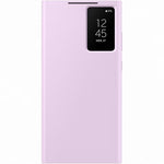 Husa Galaxy S23 Ultra, Originala Samsung, Smart View Wallet Case, Lilac