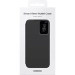 Husa Galaxy A34 (A346), Originala Samsung, Smart Flip tip View Wallet Case, Negru