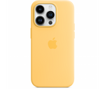 Husa iPhone 14 Pro Max, Originala Apple, Silicone Case with MagSafe, Sunglow