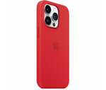 Husa iPhone 14 Pro Max, Originala Apple, Silicone Case with MagSafe, (PRODUCT)RED