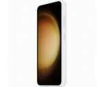 Husa Galaxy S23, Originala Samsung, Silicone Grip, Alba