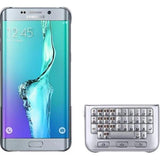 Husa Galaxy S6 Edge+ (Plus), Originala Samsung, cu tastatura QWERTY, Silver