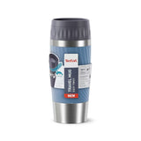 Termos Tefal, Travel Mug Easy Twist, fara BPA, 100% etans, Albastru