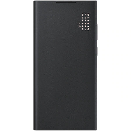 Husa Galaxy S22 Ultra, Originala Samsung, Smart LED View Cover, Black