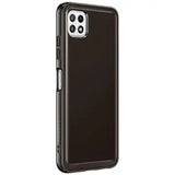 Husa Galaxy A22 5G, Originala Samsung, Soft Clear Cover, Black