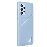 Husa Galaxy A33 5G A336, Originala Samsung, TPU, Card Slot Cover, Artic Blue
