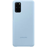 Husa Galaxy S20+ (Plus), Originala Samsung, Clear View Cover, Sky Blue