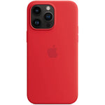 Husa iPhone 14 Pro Max, Originala Apple, Silicone Case with MagSafe, (PRODUCT)RED