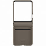 Husa Galaxy Flip5, Originala Samsung, Eco-leather Case, Etoupe