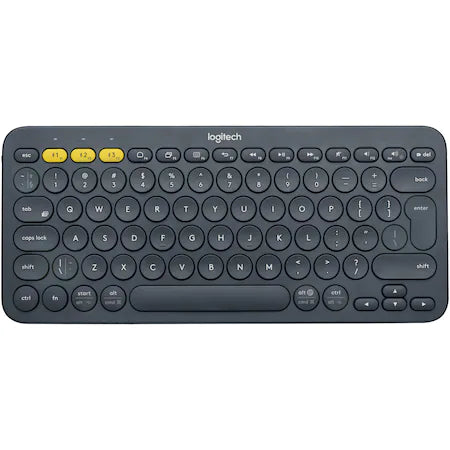 Tastatura Bluetooth Originala Logitech K380, Multi-Device, Dark Grey