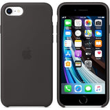 Husa iPhone SE 2, Originala Apple, Silicon, Negru