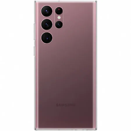 Husa Galaxy S22 Ultra, Originala Samsung, Clear Case, Transparent