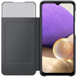 Husa Galaxy A32 (5G), Originala Samsung, S View Wallet Cover, Black