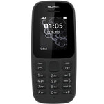 Telefon mobil, Nokia 105 (2017), Dual Sim, Negru