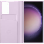 Husa Galaxy S23 Ultra, Originala Samsung, Smart View Wallet Case, Lilac