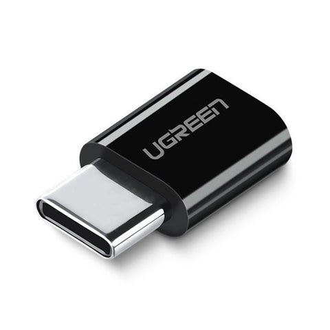 Adaptor OTG Micro-USB la Type-C Ugreen, negru