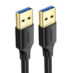 Cablu date Micro USB-A tata la USB-A tata Ugreen, 1m, Negru