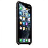 Husa iPhone 11 Pro Max, Originala Apple, Silicone Case, Negru