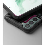Husa Samsung Galaxy S22 5G, Ringke Fusion X Design, Camo Negru