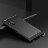 Husa Sony Xperia 5 - TPU Series Carbon Negru
