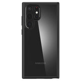 Husa Samsung Galaxy S22 Ultra, Spigen Ultra Hybrid, Black