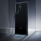 Husa Samsung Galaxy S22 Ultra, Spigen Ultra Hybrid, Black