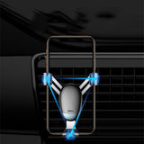 Suport telefon auto cu prindere la grila ventilatie Baseus, SUYL-G01, negru