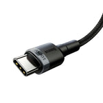 Cablu Date / Incarcare Baseus Cafule, USB Type-C la USB Type-C, 2M 5 A, Negru