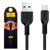 Cablu de date / incarcare, 3m, micro USB, Hoco Flash X20, negru