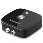 Convertor audio Ugreen, adaptor 2x RCA, jack 3.5mm, wireless, negru