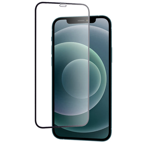 Folie sticla iPhone 12 Pro Max, 5D, Full Glue, Negru