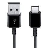 Cablu date si incarcare USB La USB Type-C Samsung, 1.5 M, Negru, blister