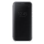 Husa Galaxy A5 (2017) A520F, Originala Samsung, Clear View Cover, Neagra