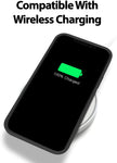 Husa iPhone 12 Pro, iPhone 12 (6.1"), Goospery Silicone, interior microfibra alcantara, Negru