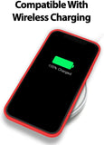Husa iPhone 12 Pro Max (6.7"), Goospery Silicone, interior microfibra alcantara, rosu